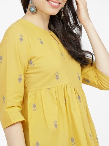 Vishudh Women's Stylish Top | Casual & Chic Everyday Wear | Soft, Comfortable & Stylish | Ethnic Top for Women - Image 3