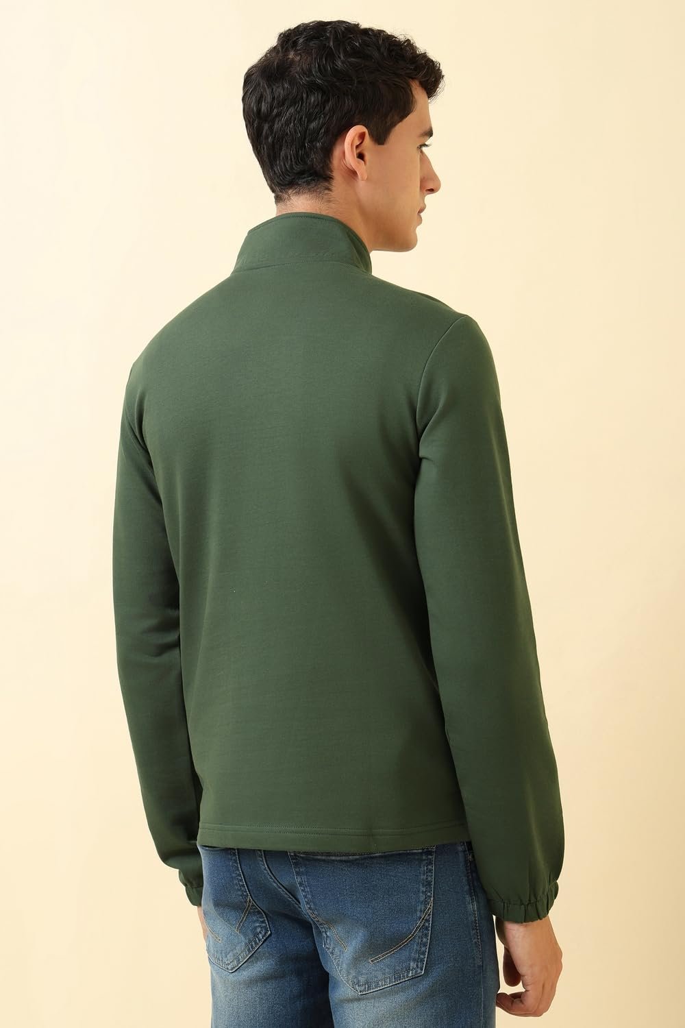 Allen Solly Mens Sweatshirt Kombu Green - Image 4