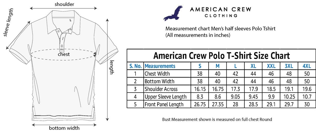 AMERICAN CREW Men Cotton Regular Fit Polo Collar T-Shirt with Pocket (AC392-XL_Light Olive) - Image 4