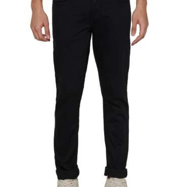 Peter England Men's Neo-Slim Fit Mid Rise Stretchable Jeans Deep Navy